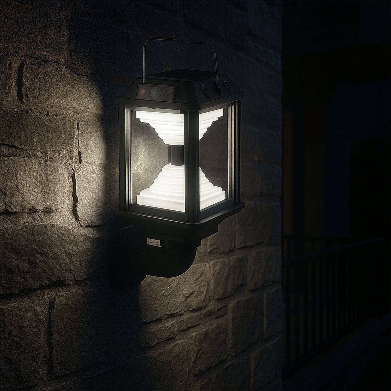 Premium Solar Induction Led Wall Lamp With Motion Sensor (1 Set)