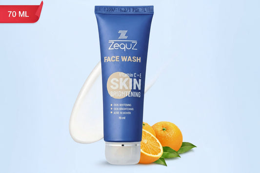 Zequz Vitamin C + E Brightening Face Wash - (1 Pc  70 Ml)