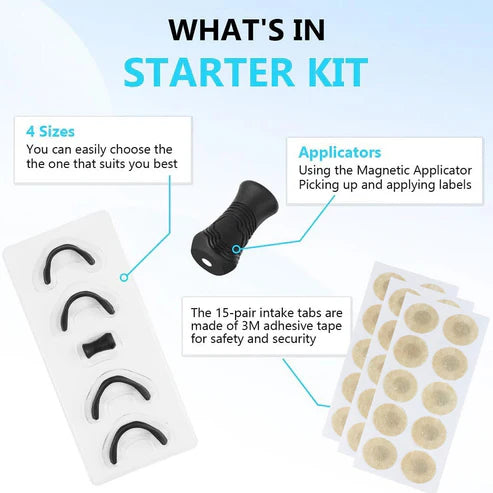 Nasal Strip Starter Kit - Boost Oxygen Intake Reduce Snoring (1 Set)