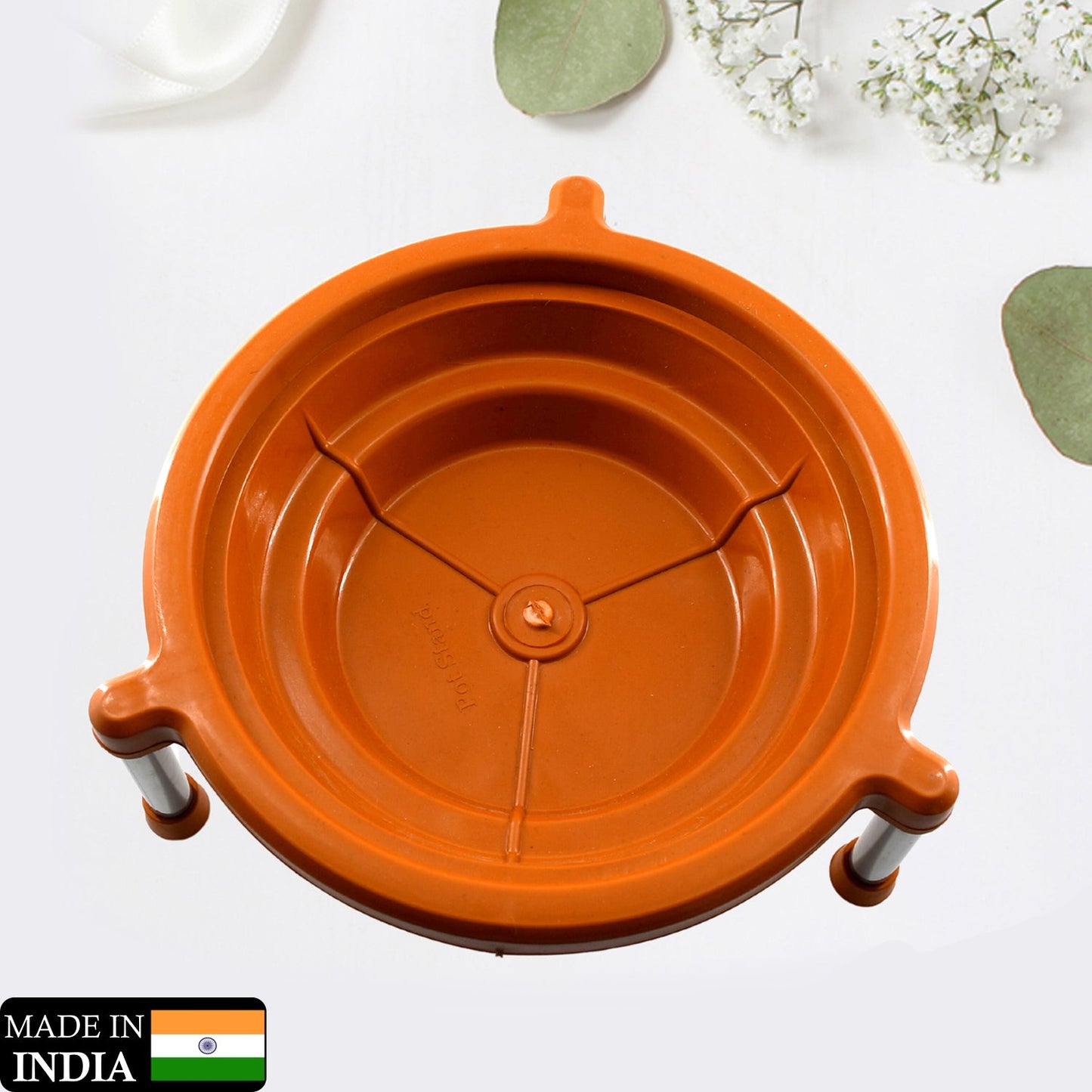 0150 Multipurpose Matka Stand  Plant Pot Water Pot Stand Plastic For Home  Kitchen (1pc)