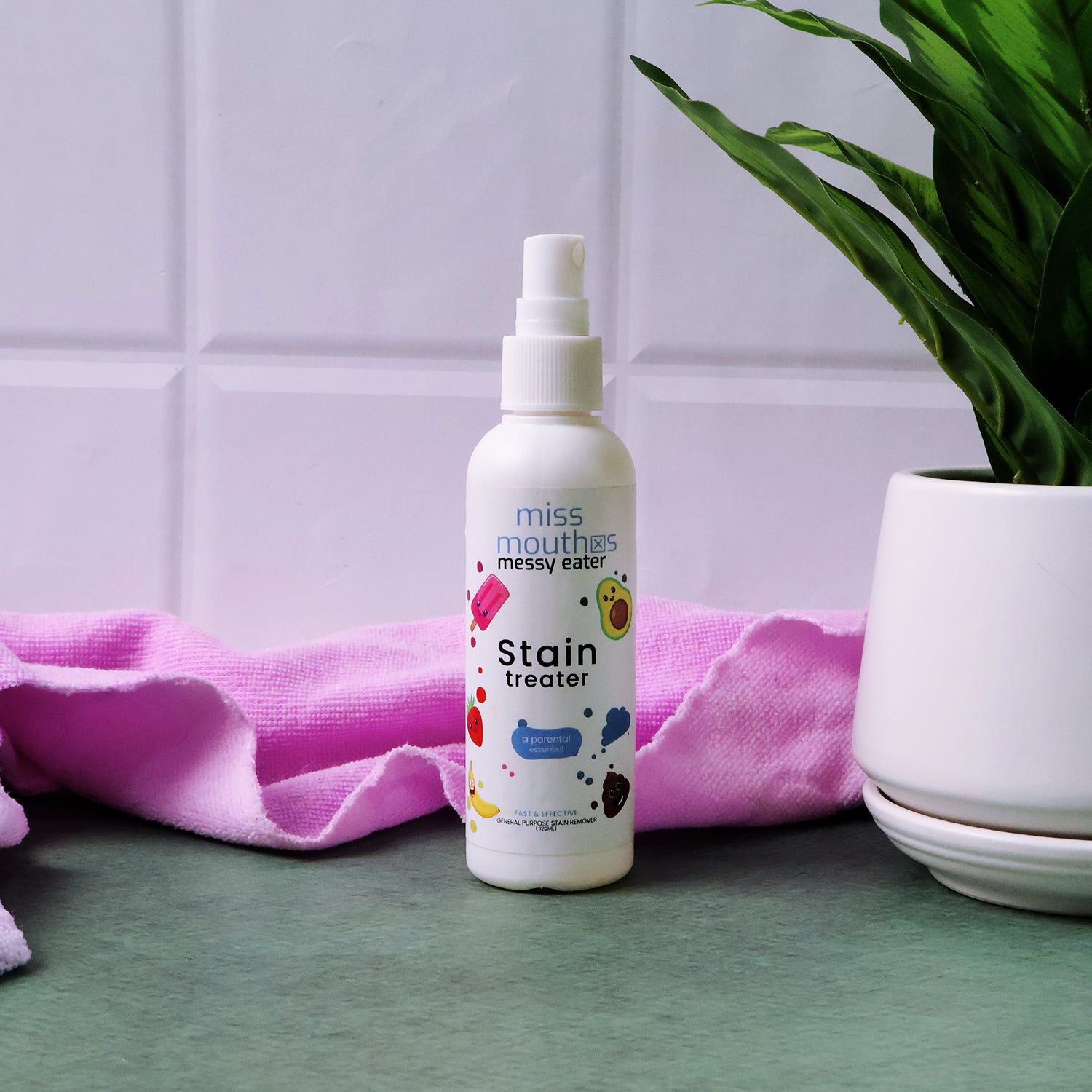 Fabric  Surface Stain Remover Spray 120ml - (1 Pc)