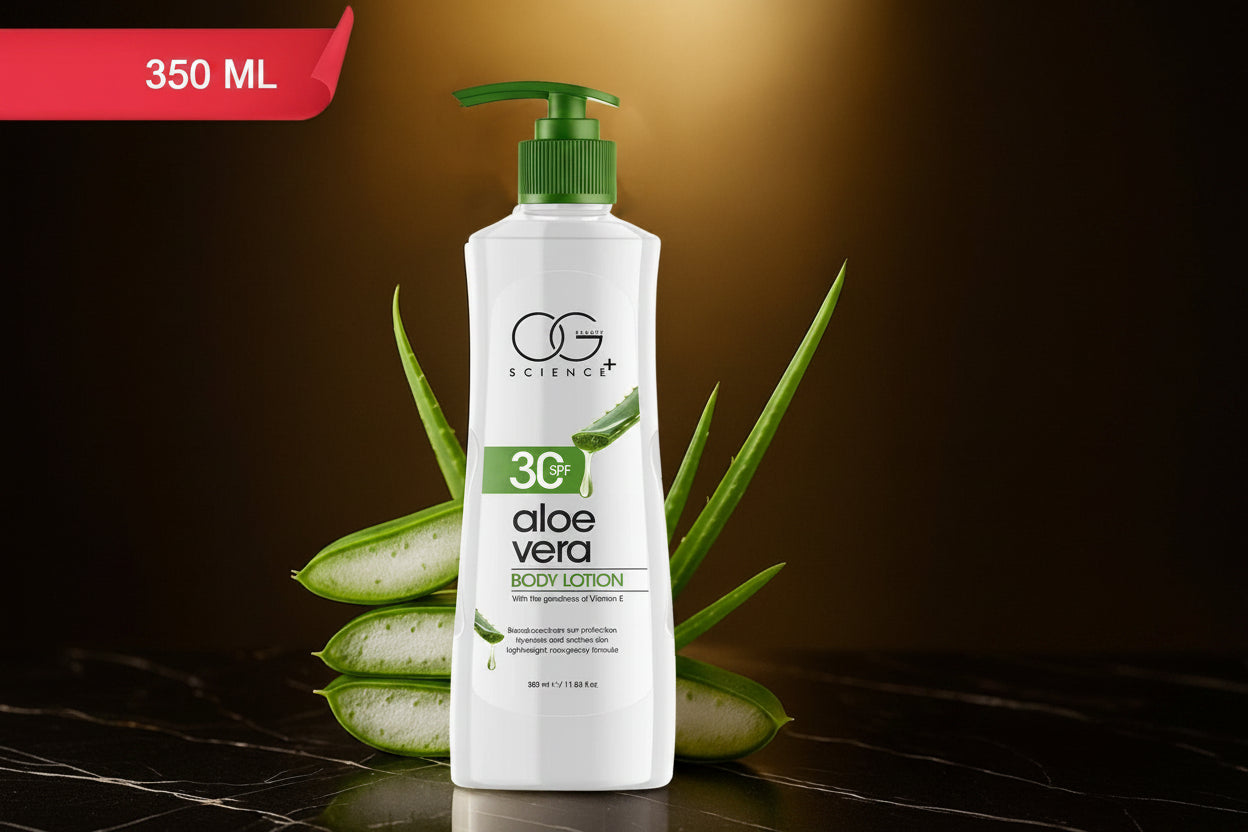 Og Beauty Science Aloe Vera Body Lotion (350ml  1 Pc)